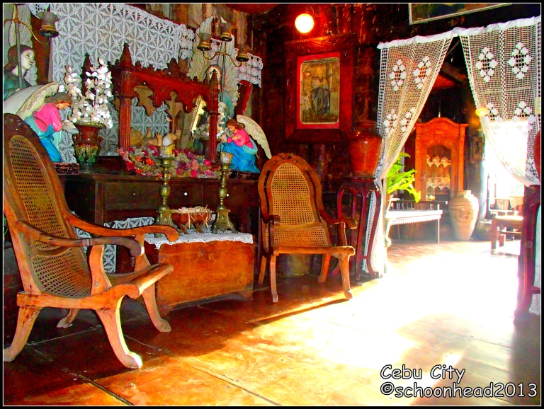 Inside Yap-Sandiego Ancestral House